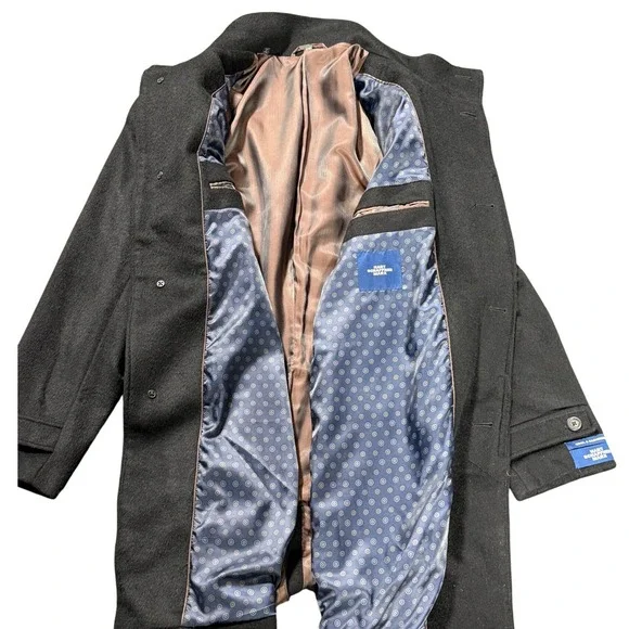 Hart Schaffner Marx Wool Cashmere Overcoat – NWOT – Size L (42R) - Picture 7 of 7